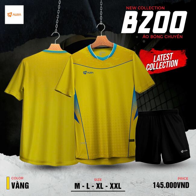 Quần áo bóng chuyền nữ Aura B200