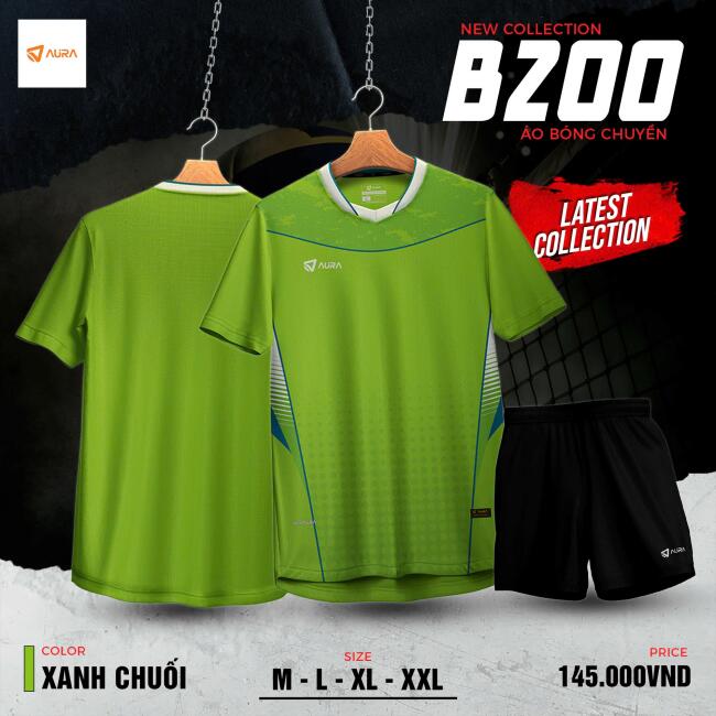 Quần áo bóng chuyền nữ Aura B200
