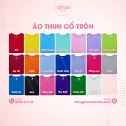 Áo thun cổ tròn