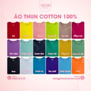 Áo thun cotton 100%