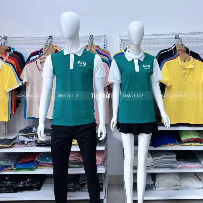 Đồng phục áo thun Ace English