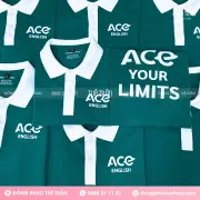 Đồng phục áo thun Ace English