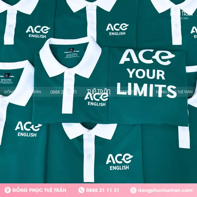 Đồng phục áo thun Ace English