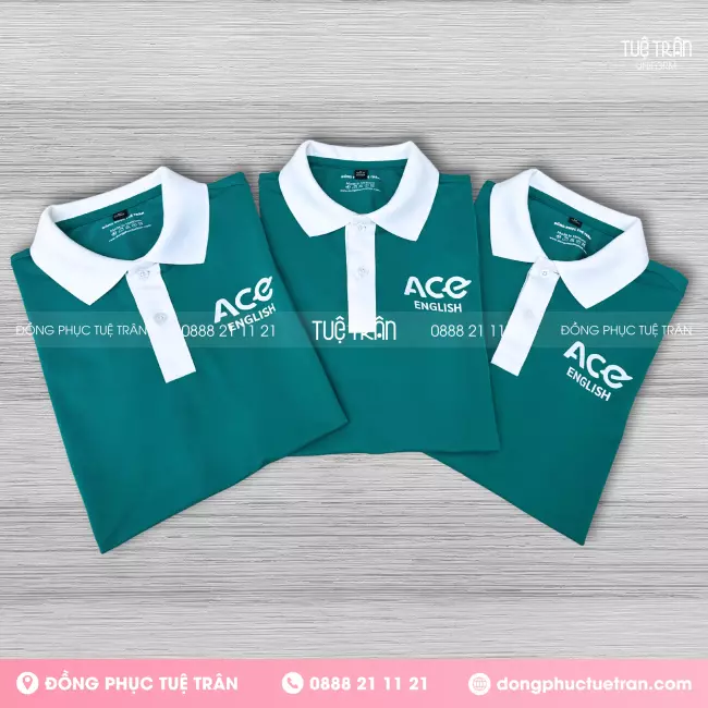 Đồng phục áo thun Ace English