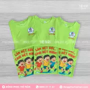 Đồng phục áo lớp Bé Ngoan Preschool