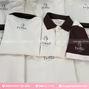 Đồng phục áo thun tạp dề Bella Café