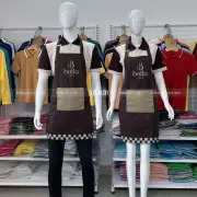 Đồng phục áo thun tạp dề Bella Café