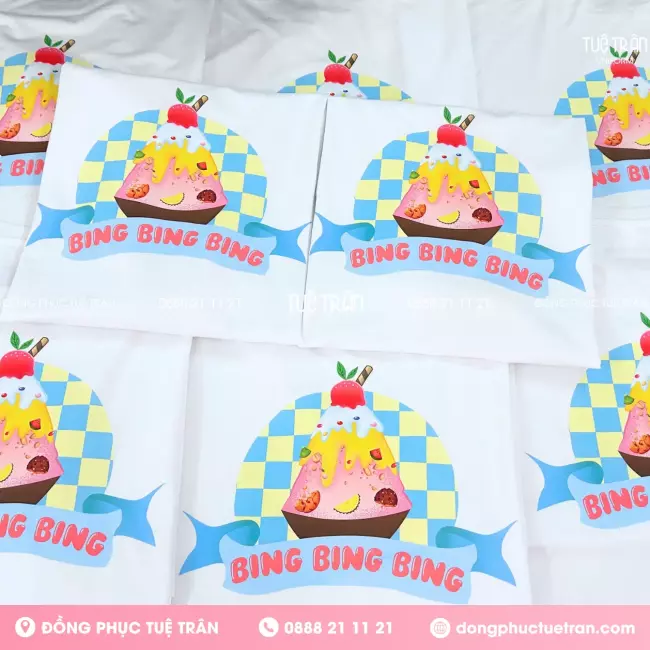 Đồng phục áo thun Bing Bing Bing