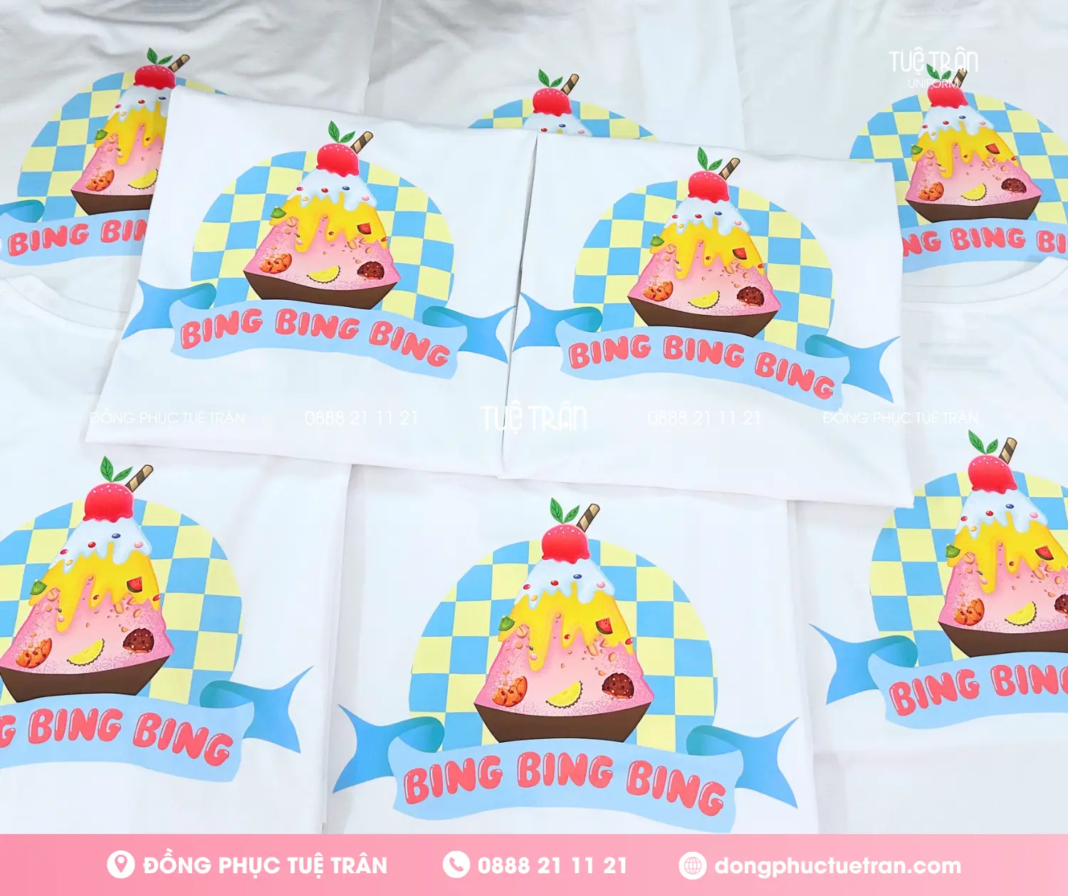 Đồng phục áo thun Bing Bing Bing