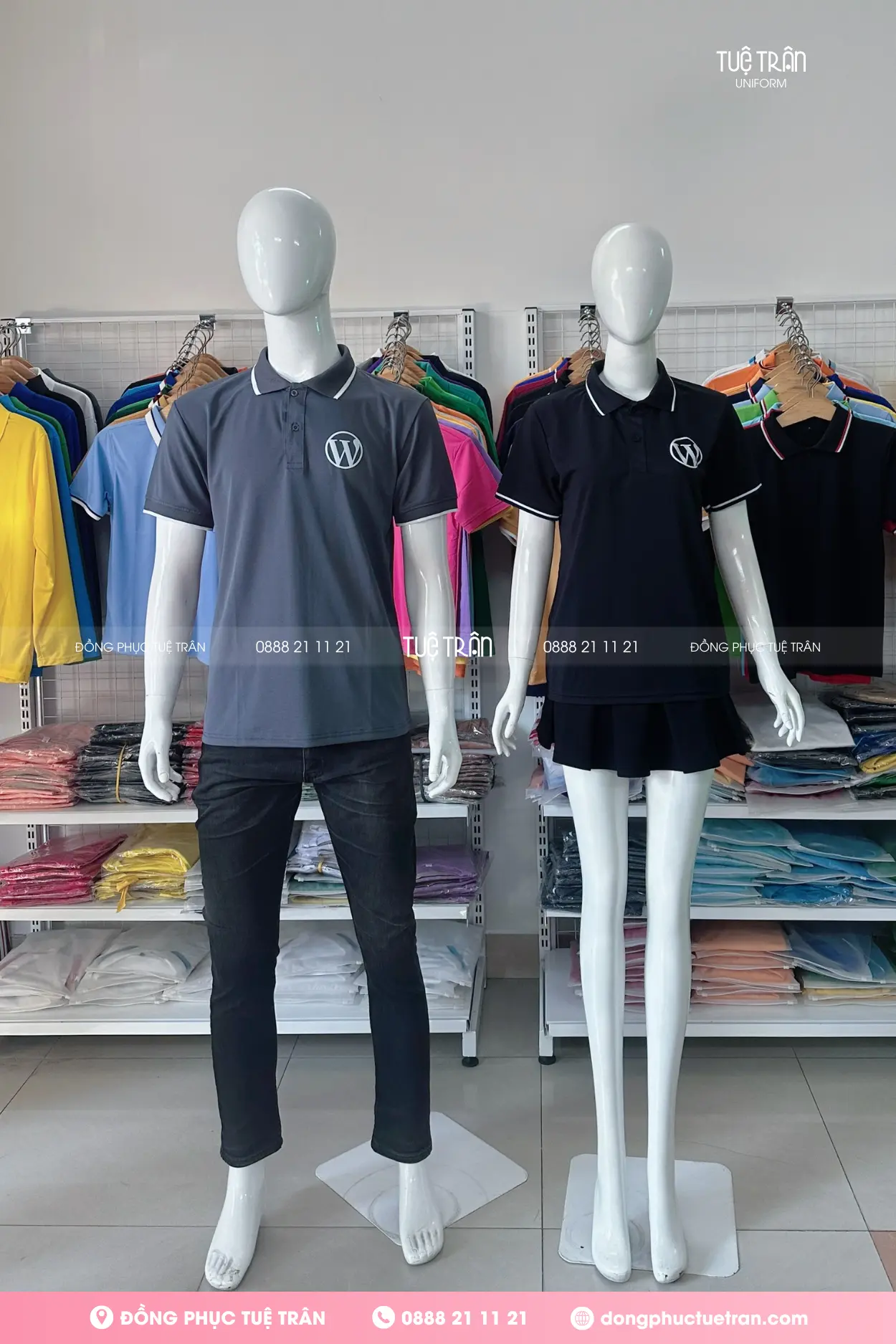 Đồng phục áo thun Bình Minh Canva