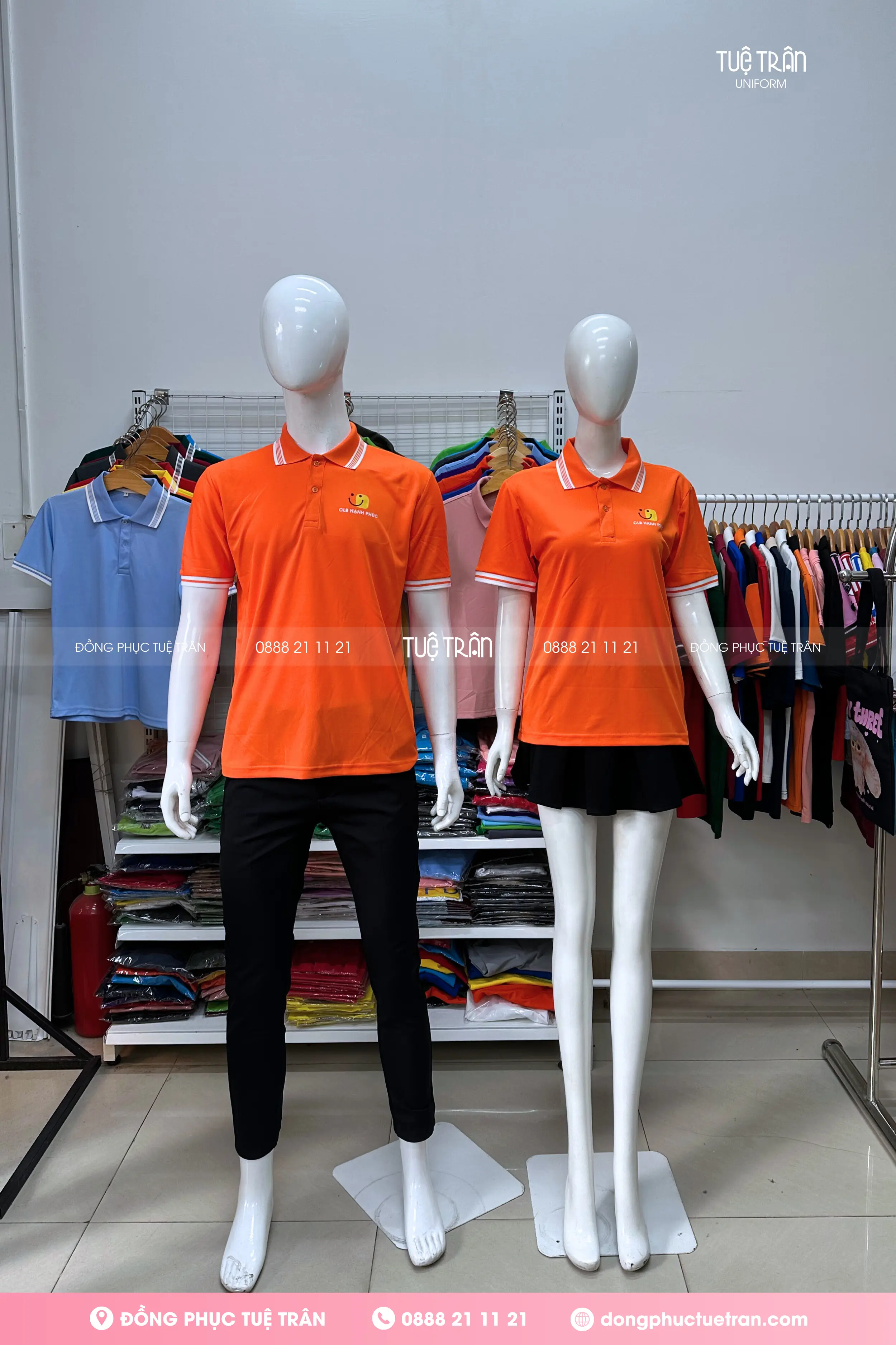 Đồng phục áo thun CLB Hạnh Phúc