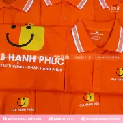 Đồng phục áo thun CLB Hạnh Phúc