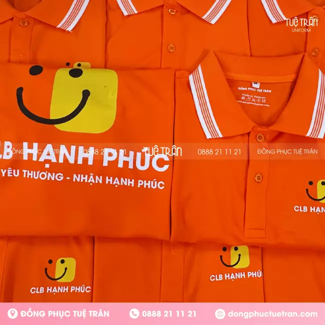 Đồng phục áo thun CLB Hạnh Phúc