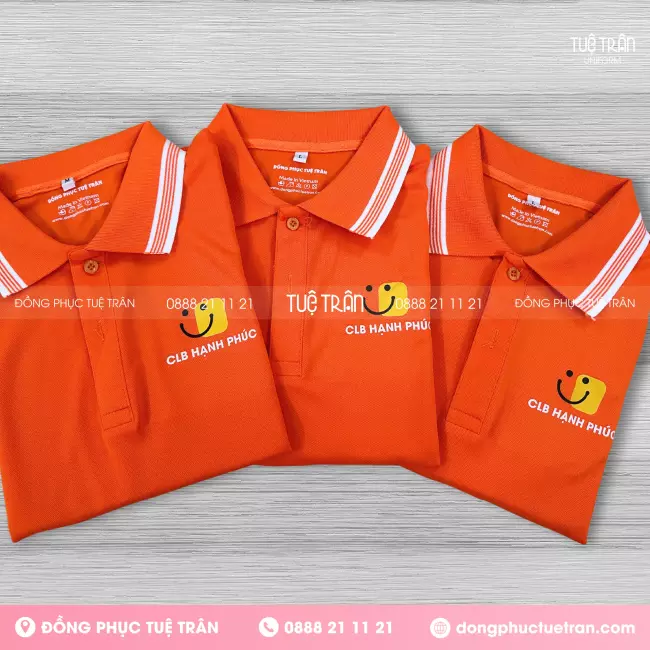 Đồng phục áo thun CLB Hạnh Phúc