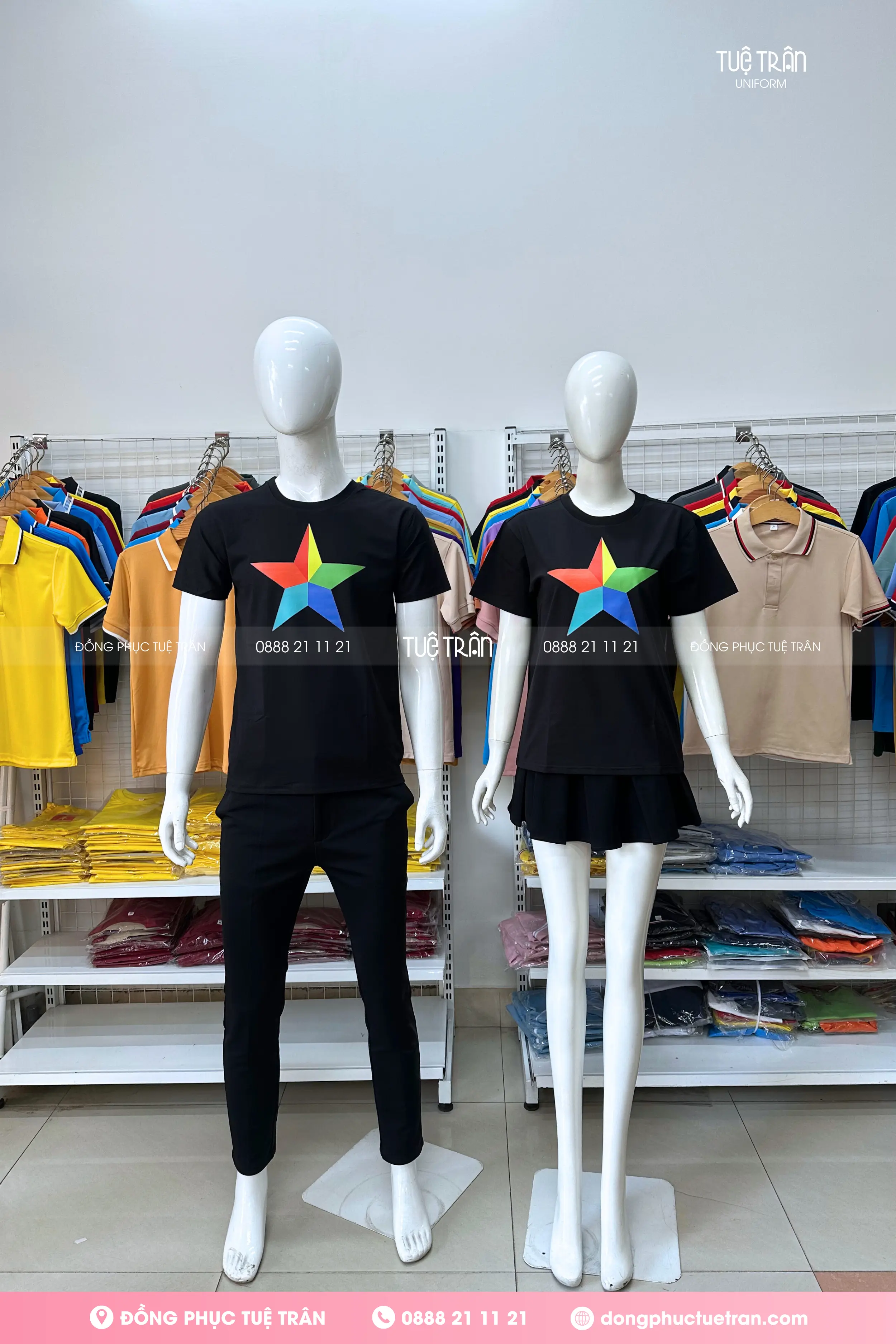 Đồng phục áo thun CLB New Smile