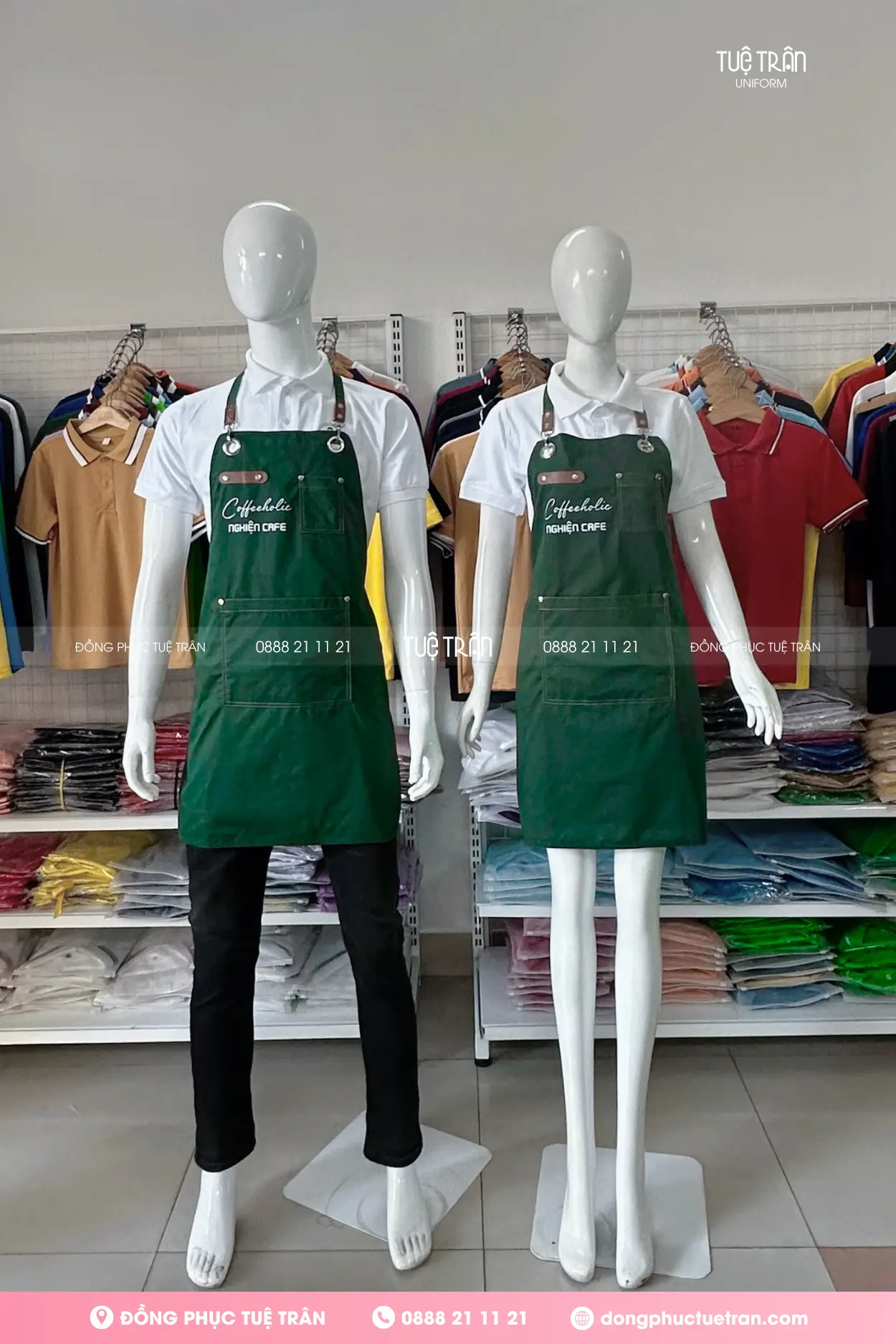 Đồng phục tạp dề CoffeeHolic