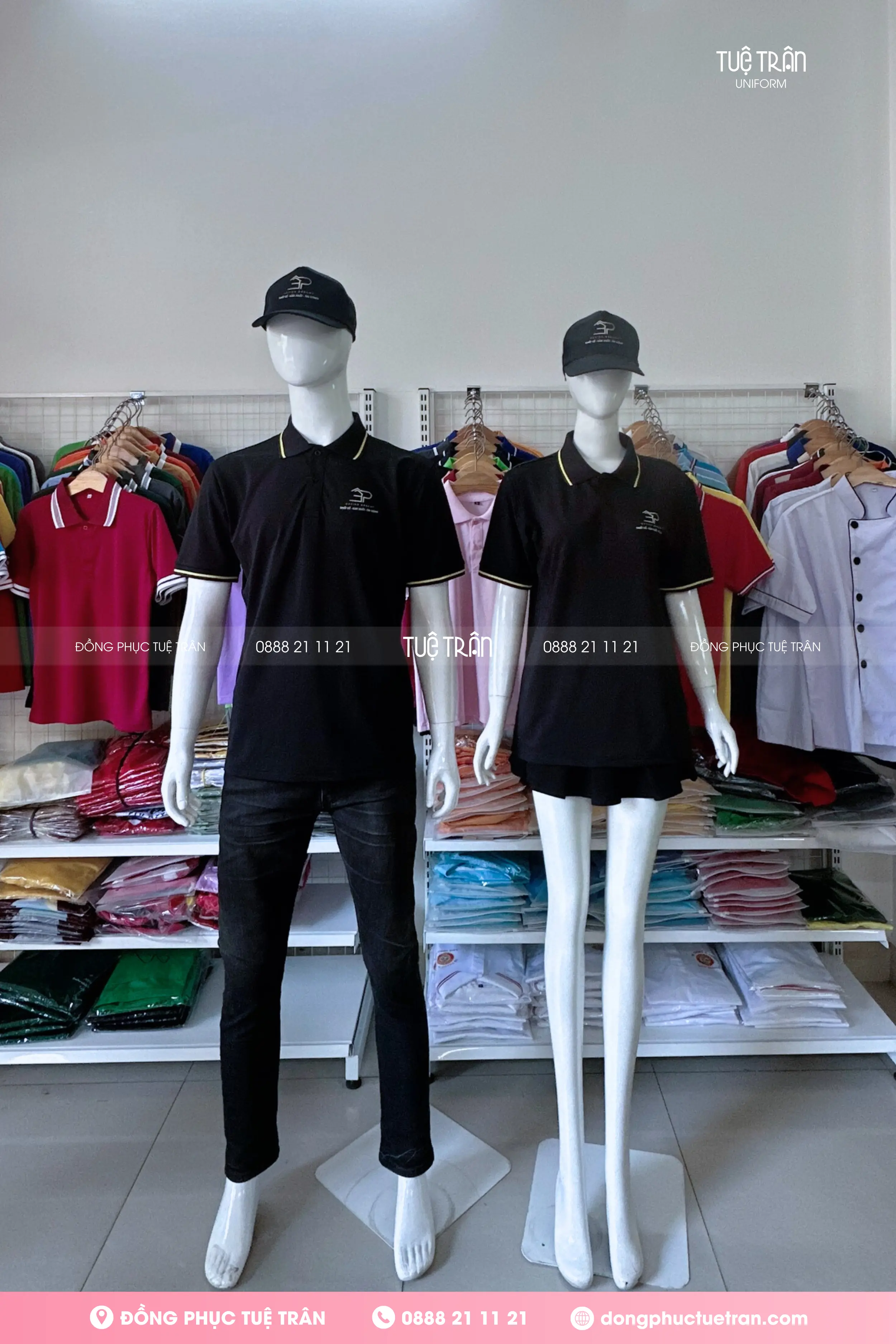 Đồng phục áo thun mũ nón Công ty Đại Nguyên