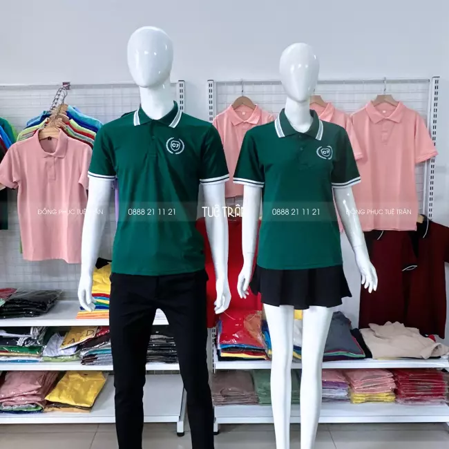 Đồng phục áo thun Dệt may Đắc Lộc