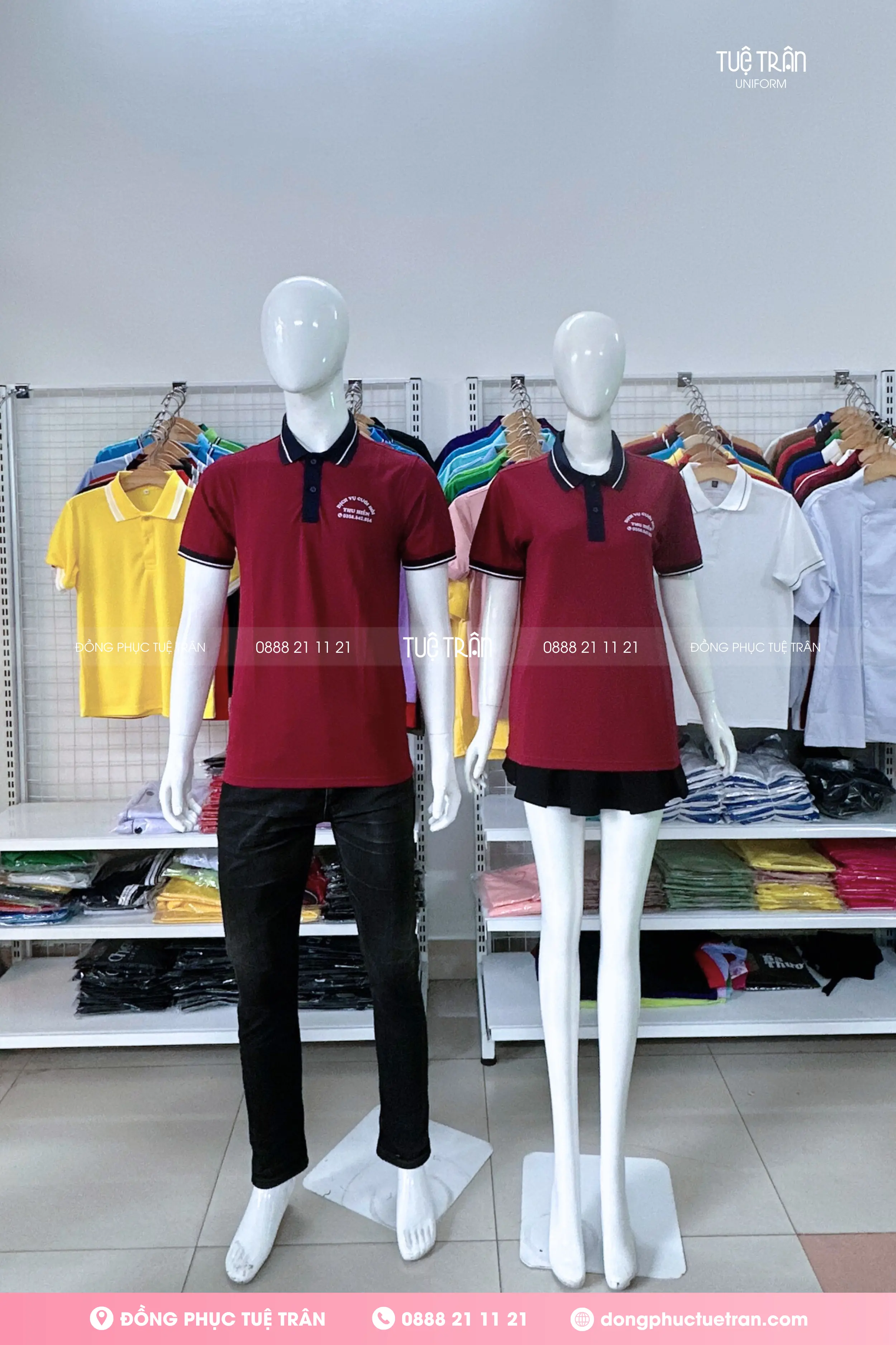 Đồng phục áo thun Dịch vụ cưới hỏi Thu Hiền