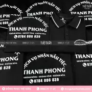 Đồng phục áo thun dịch vụ nấu tiệc Thanh Phong
