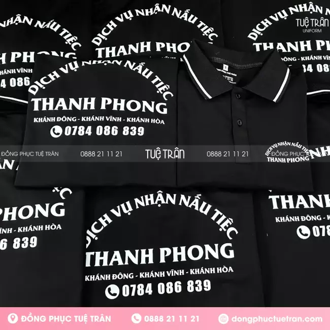 Đồng phục áo thun dịch vụ nấu tiệc Thanh Phong