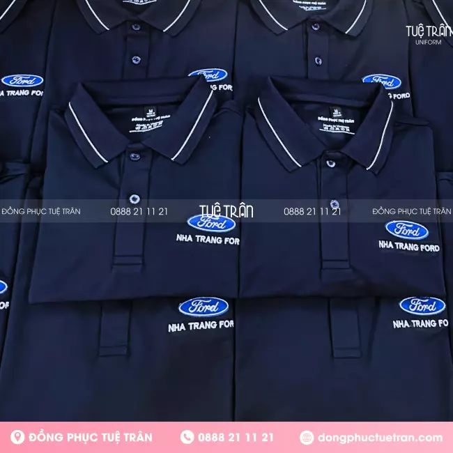 Đồng phục áo thun Công ty ô tô Ford Nha Trang