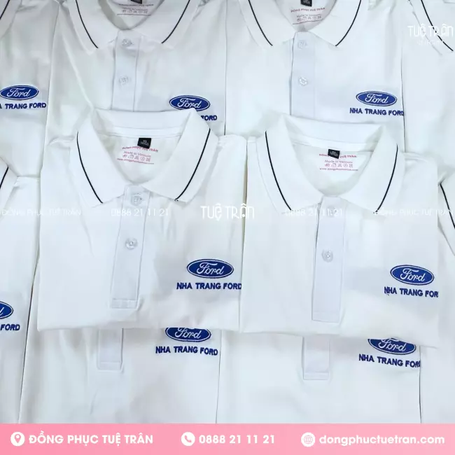 Đồng phục áo thun Công ty ô tô Ford Nha Trang