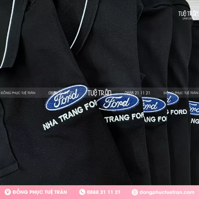 Đồng phục áo thun Công ty ô tô Ford Nha Trang