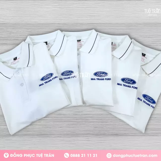 Đồng phục áo thun Công ty ô tô Ford Nha Trang