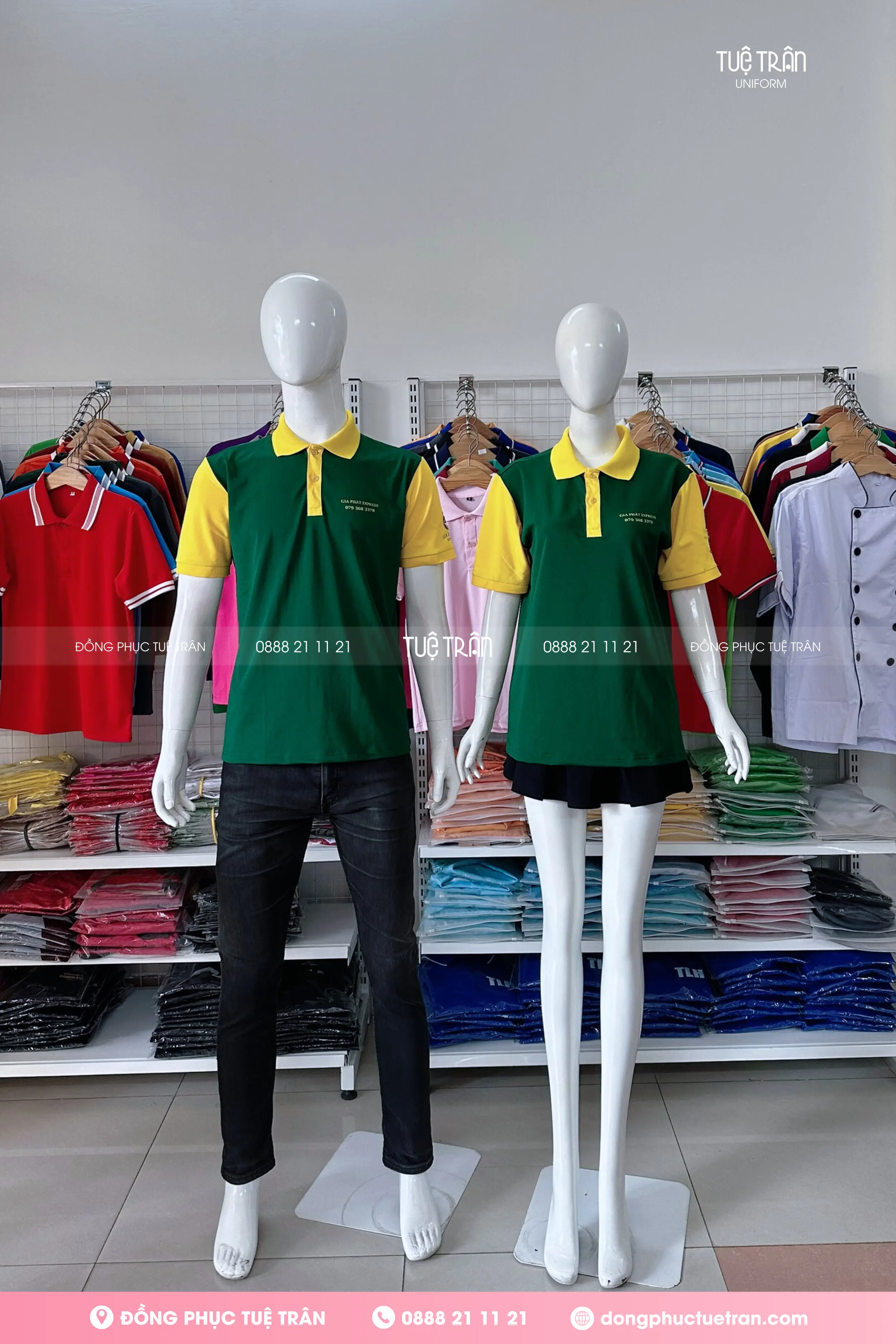 Đồng phục áo thun Gia Phát Express