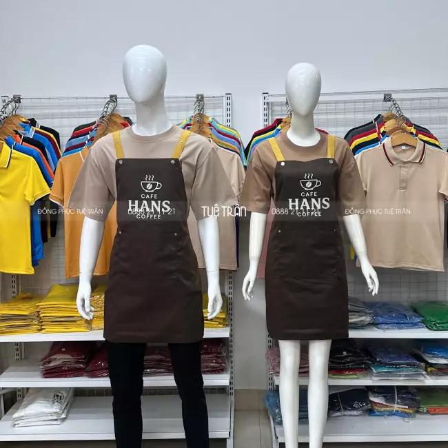 Đồng phục tạp dề Hans Coffee