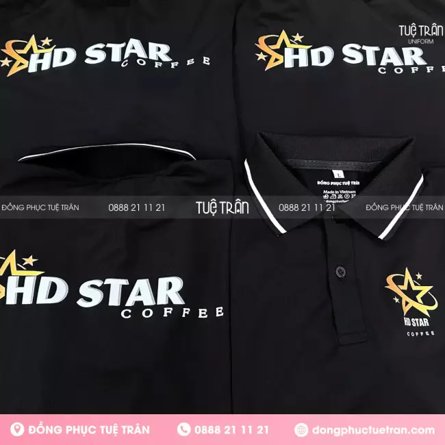 Đồng phục áo thun HD Star Coffee