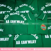 Đồng phục áo thun Hội nông dân xã Ea H'Mlay