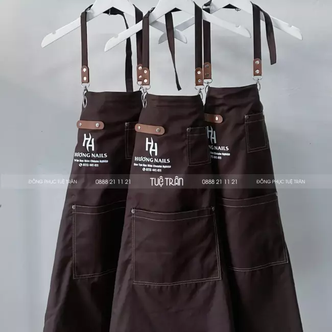 Đồng phục tạp dề Hương Nails