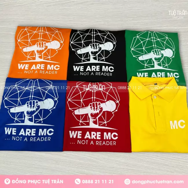 Đồng phục áo thun Huy Cường MC