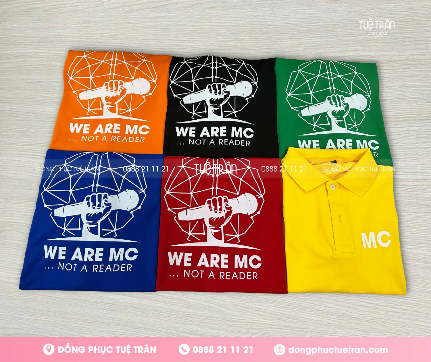 Đồng phục áo thun Huy Cường MC