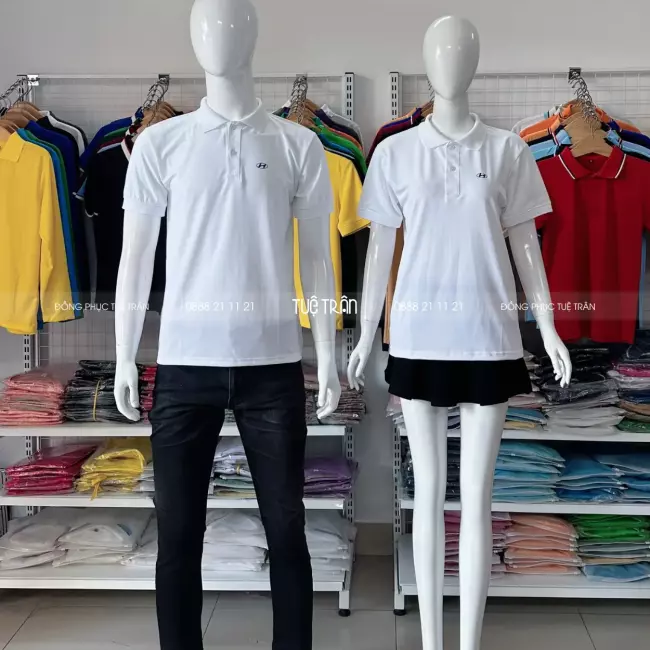 Đồng phục áo thun công ty Huyndai Nha Trang