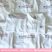 Đồng phục áo thun công ty Huyndai Nha Trang