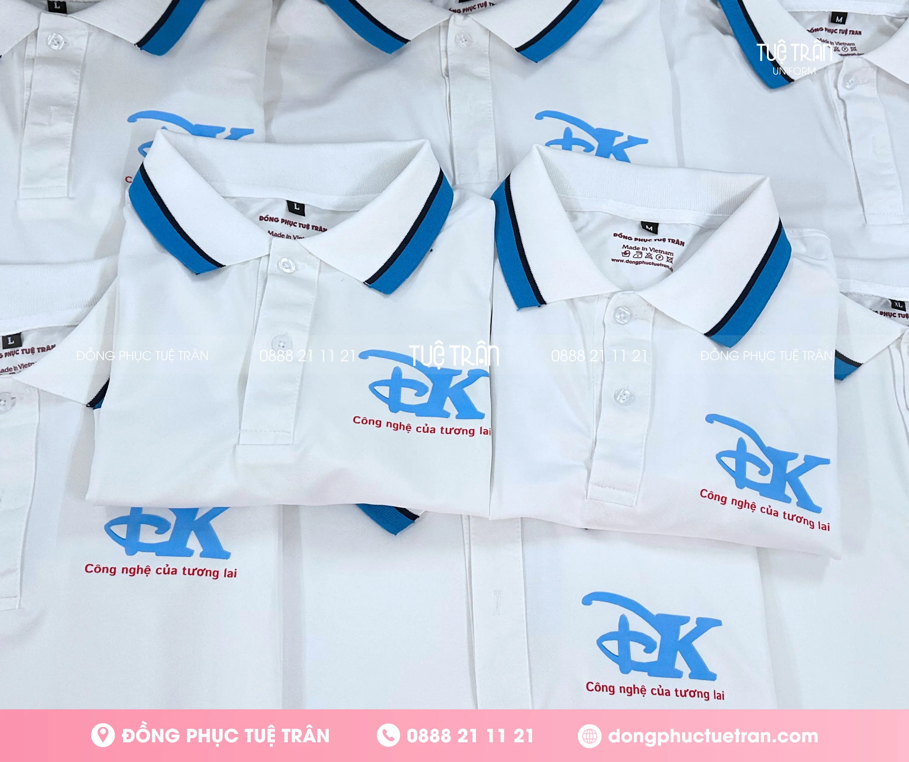 Đồng phục áo thun Công ty công nghệ DK