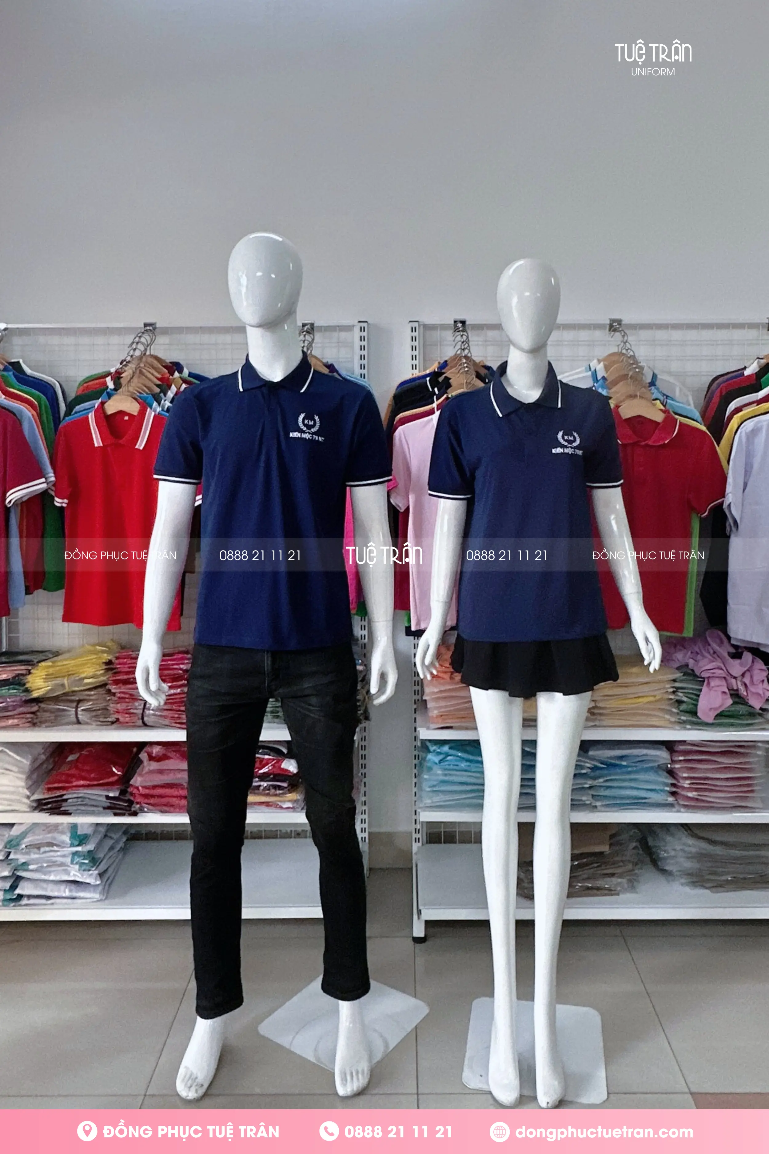 Đồng phục áo thun Công ty Kiến Mộc 79 NT