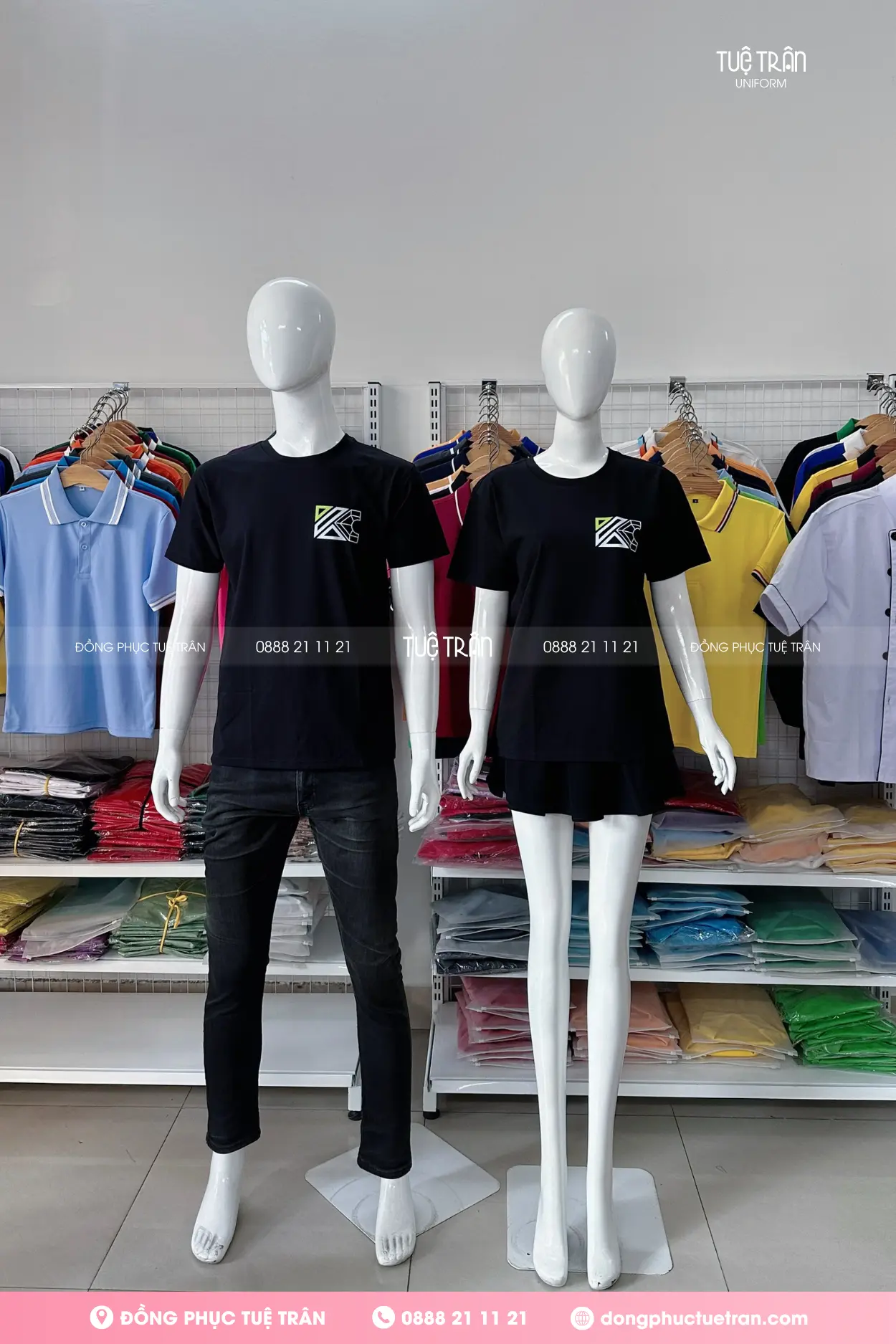 Đồng phục áo thun công ty Kiệt Khánh Phú