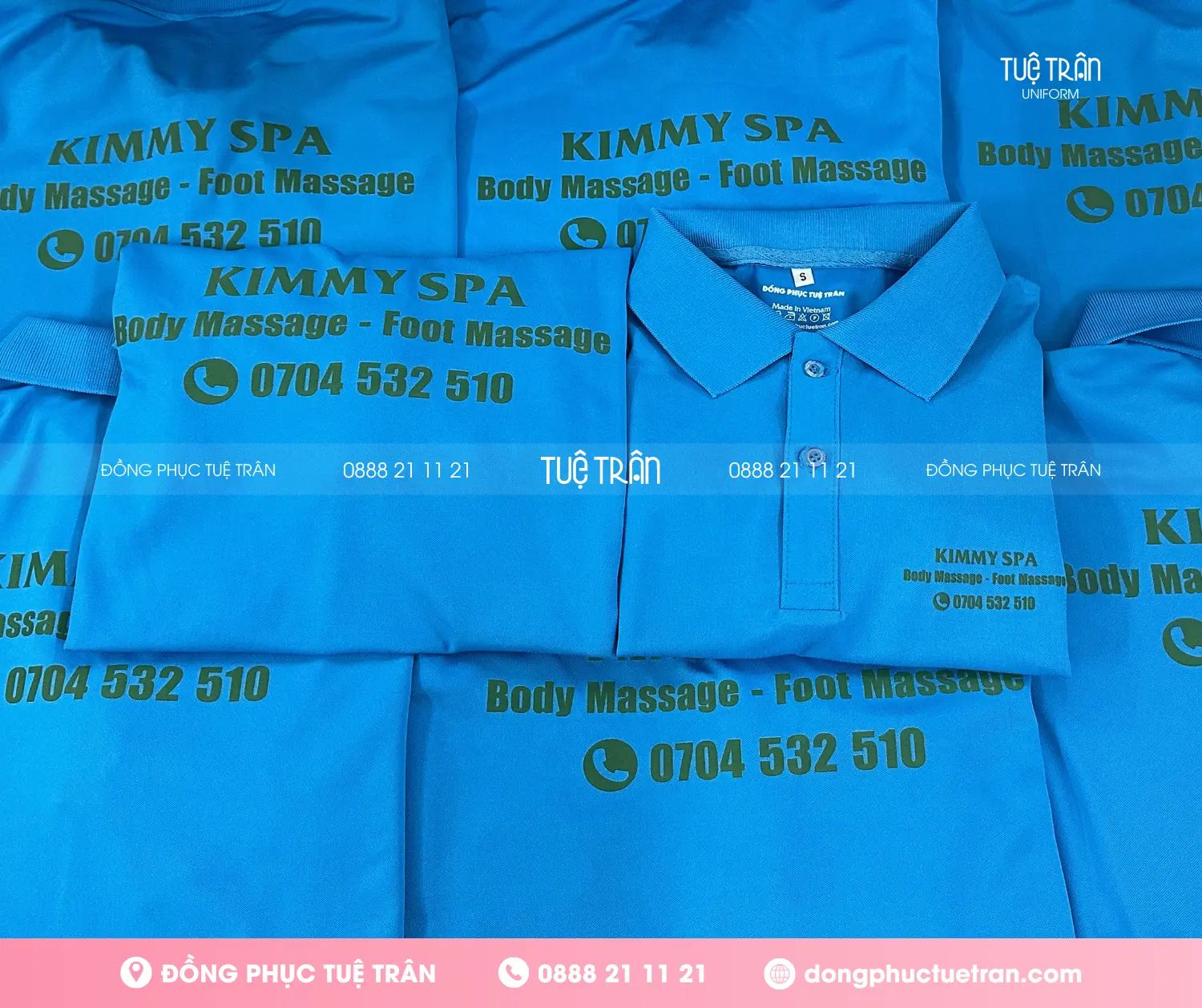 Đồng phục áo thun Kimmy Spa