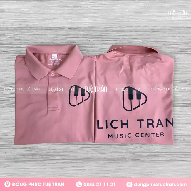 Đồng phục áo thun Lịch Trần Music Center