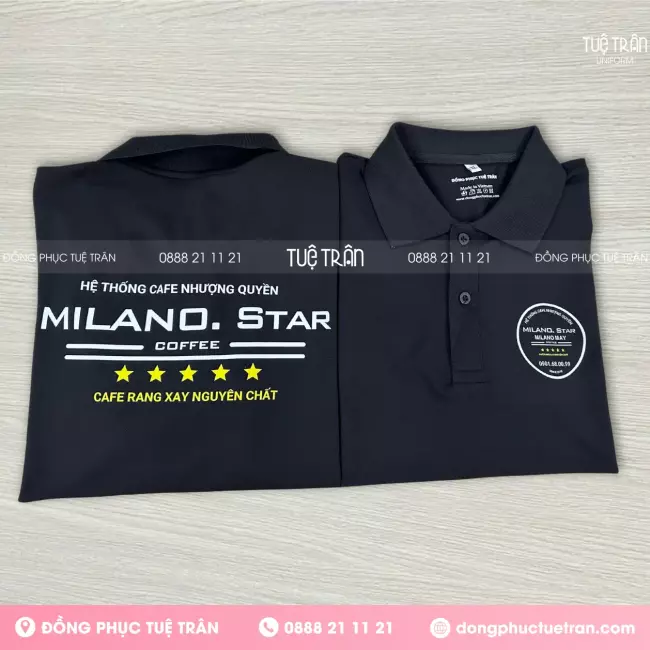 Đồng phục áo thun Milano Star