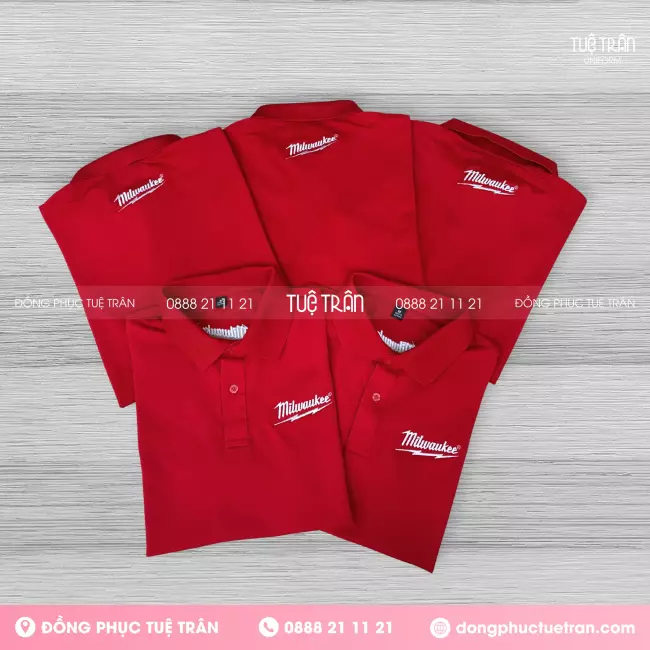 Đồng phục áo thun Công ty Milwaukee
