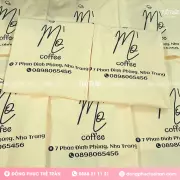 Đồng phục áo thun tạp dề Mò Coffee