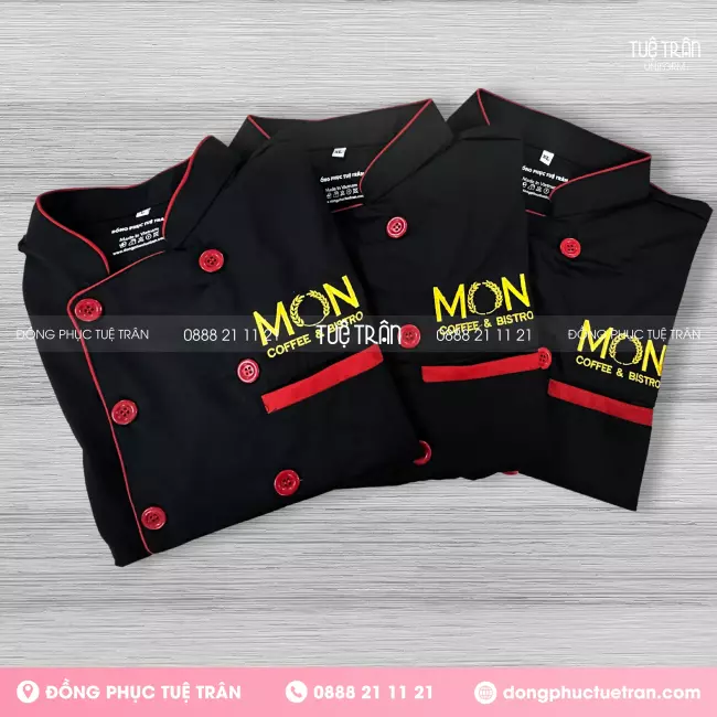 Đồng phục quán cà phê Mon Coffee & Bistro