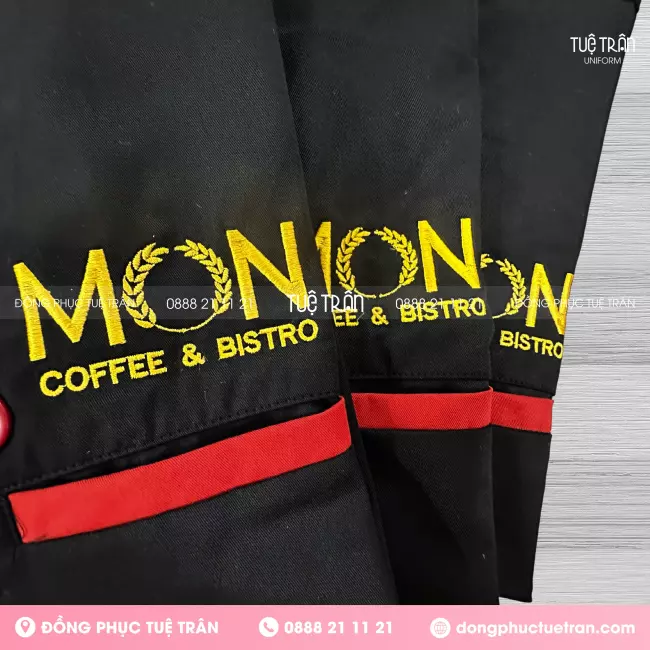 Đồng phục quán cà phê Mon Coffee & Bistro