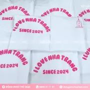 Đồng phục áo thun I Love Nha Trang