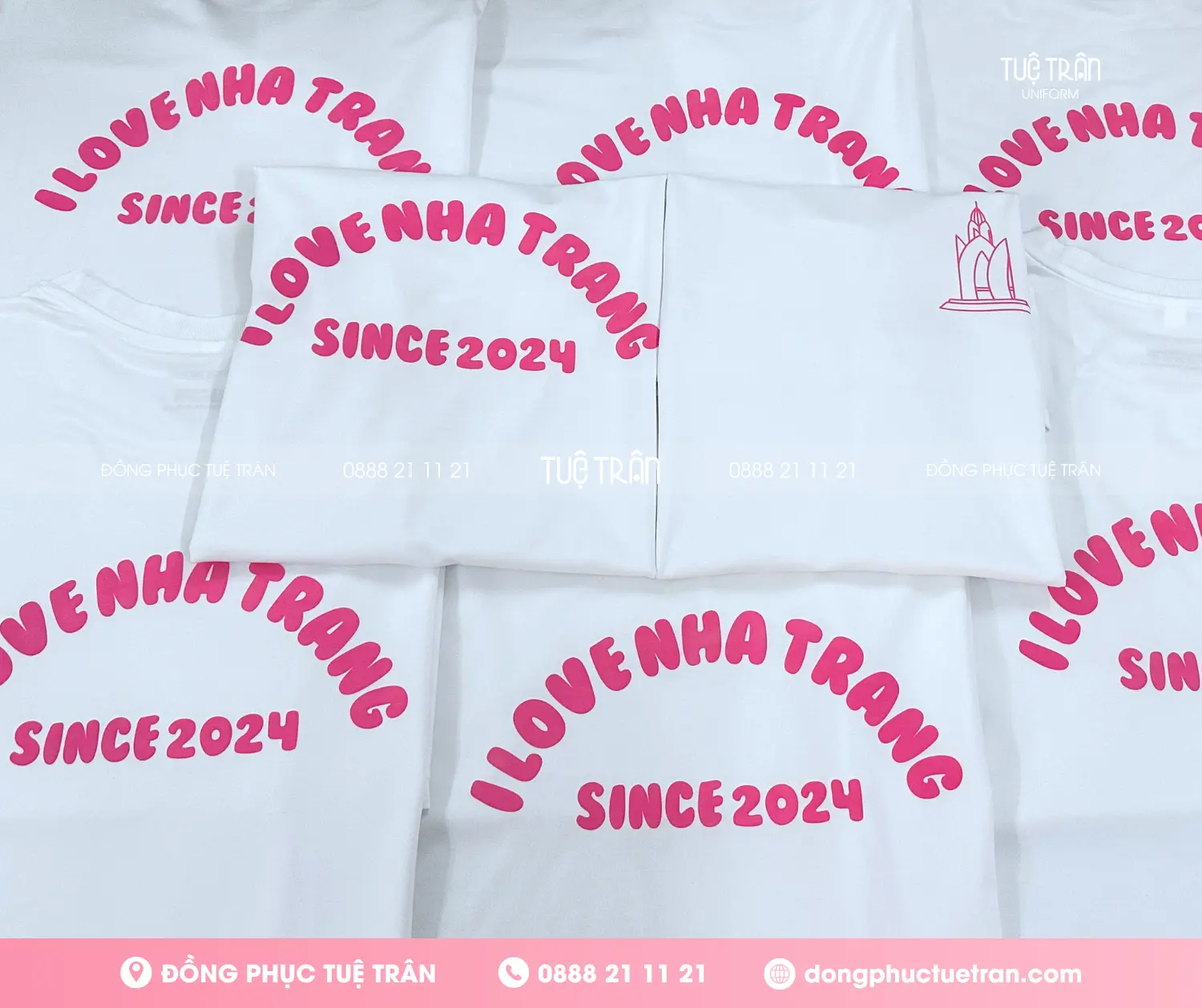 Đồng phục áo thun I Love Nha Trang